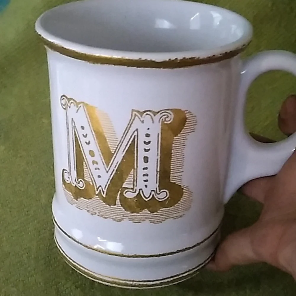 Williams Sonoma [M] Monogram Coffee Mug